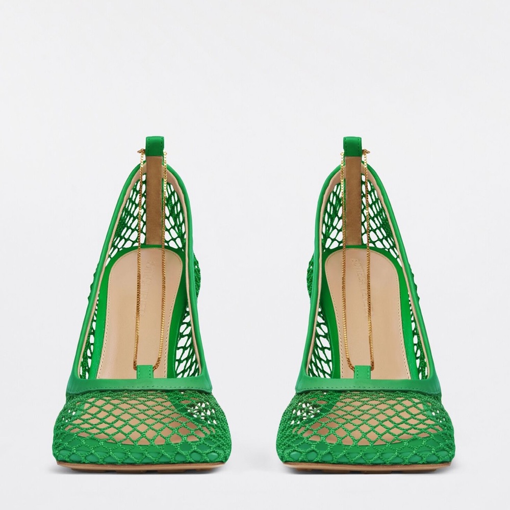 Bottega  Veneta mesh stretch pump sz 38 1/2